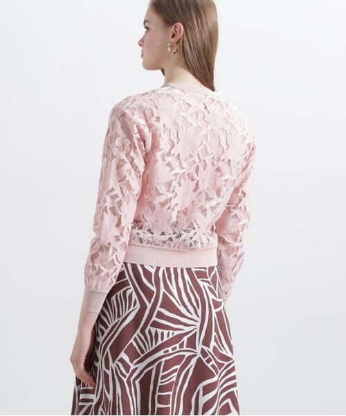 セール】 ◇レースコンビカーディガン （カーディガン・ボレロ