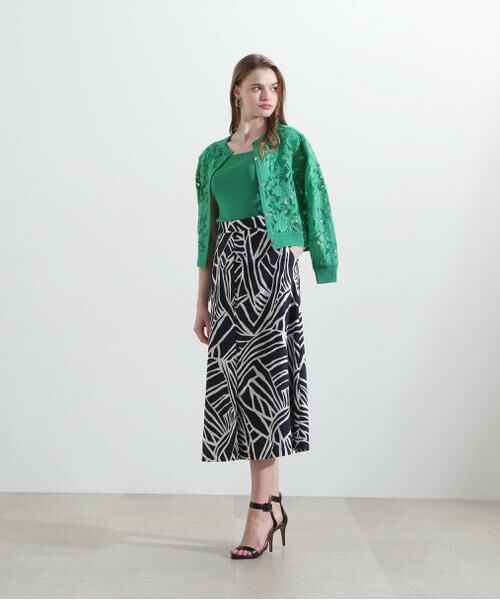 PINKY & DIANNE / ピンキーアンドダイアン カーディガン・ボレロ | ◆レースコンビカーディガン | 詳細19