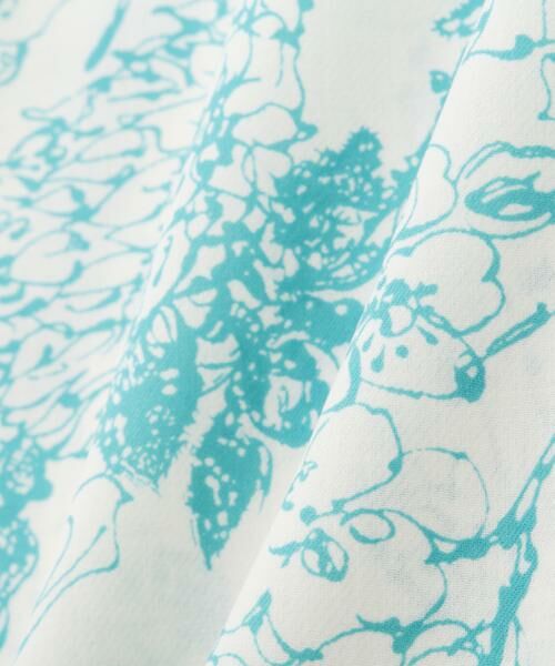 PINKY & DIANNE / ピンキーアンドダイアン シャツ・ブラウス | ◆フラワープリントバックリボンブラウス | 詳細17