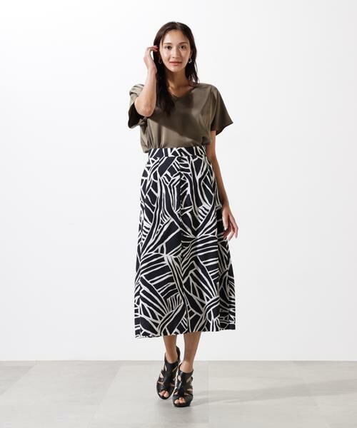 セール】 ◇Vネックサテンプルオーバー （シャツ・ブラウス