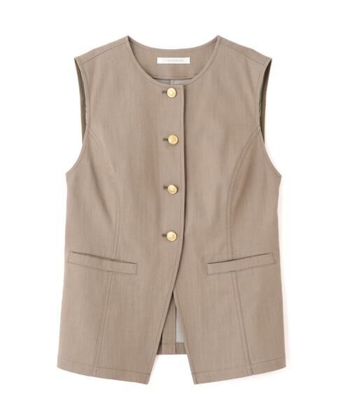 PINKY & DIANNE / ピンキーアンドダイアン シャツ・ブラウス | ◆リヨセルデニムベスト | 詳細16