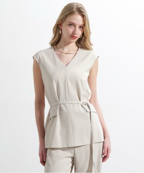 PINKY & DIANNE / ピンキーアンドダイアン シャツ・ブラウス | ◆２WAYストレッチバックシアーブラウス | 詳細16