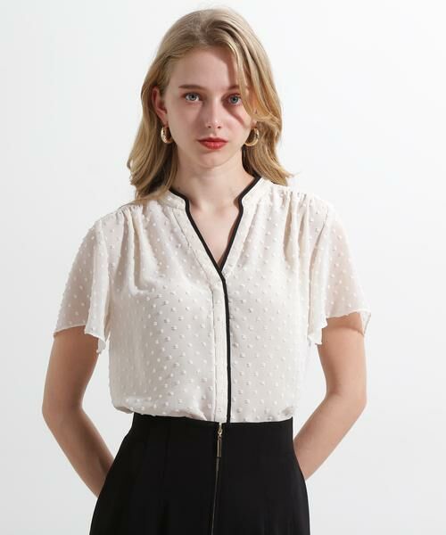 PINKY & DIANNE / ピンキーアンドダイアン シャツ・ブラウス | ◆シアージャカードブラウス | 詳細2