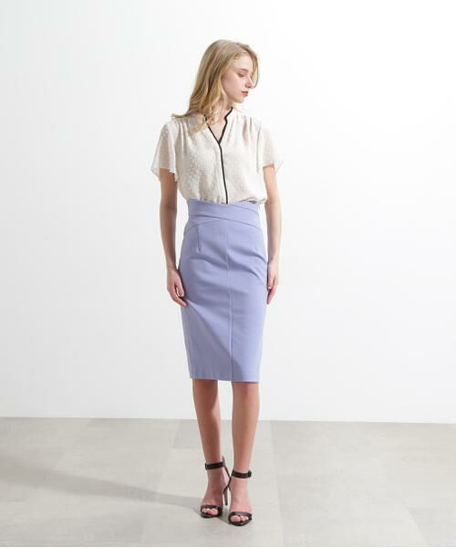 PINKY & DIANNE / ピンキーアンドダイアン シャツ・ブラウス | ◆シアージャカードブラウス | 詳細7