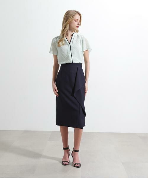 PINKY & DIANNE / ピンキーアンドダイアン シャツ・ブラウス | ◆シアージャカードブラウス | 詳細13