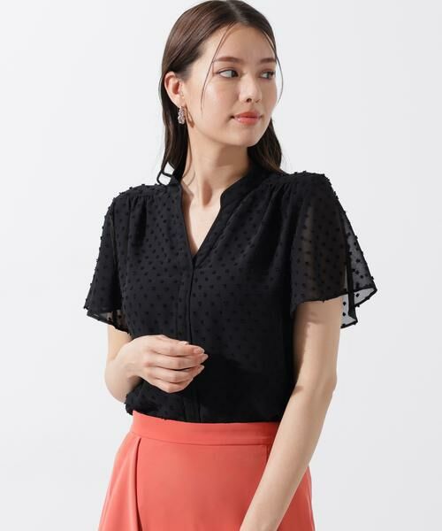 PINKY & DIANNE / ピンキーアンドダイアン シャツ・ブラウス | ◆シアージャカードブラウス | 詳細24