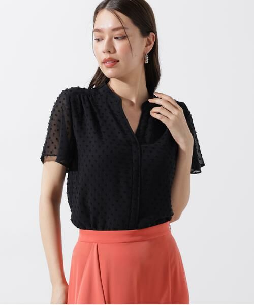 PINKY & DIANNE / ピンキーアンドダイアン シャツ・ブラウス | ◆シアージャカードブラウス | 詳細25