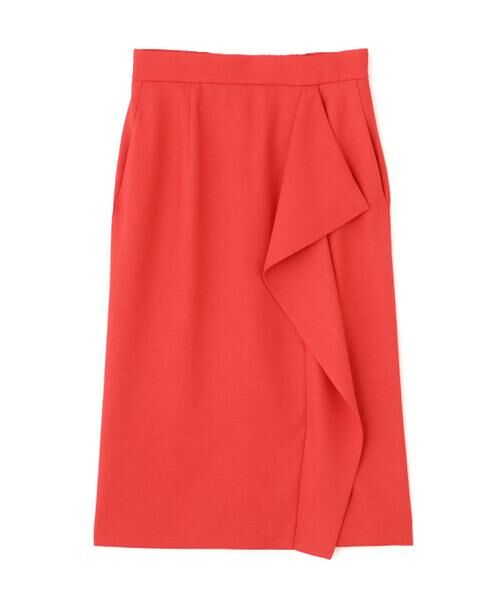 PINKY & DIANNE / ピンキーアンドダイアン スカート | ◆リネンライクラッフルスカート | 詳細1