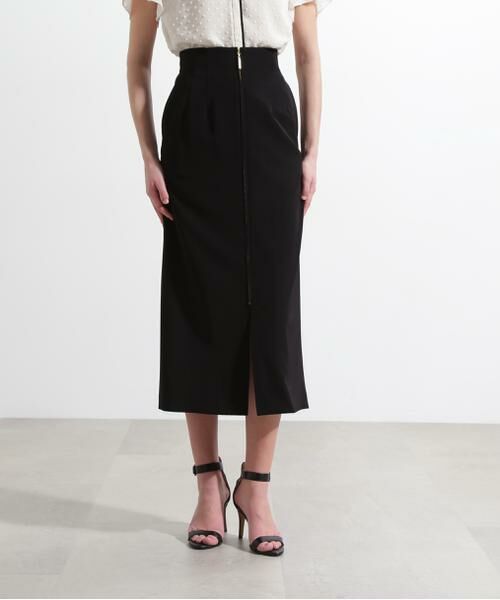 PINKY & DIANNE / ピンキーアンドダイアン スカート | ◆２WAYストレッチフロントジップスカート | 詳細2