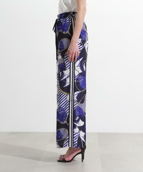 PINKY & DIANNE / ピンキーアンドダイアン パンツ | ◆ノーティカルプリントパンツ | 詳細8