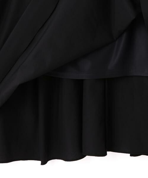 PINKY & DIANNE / ピンキーアンドダイアン ミニ丈・ひざ丈ワンピース | ◆シャーリングフレアワンピース | 詳細26