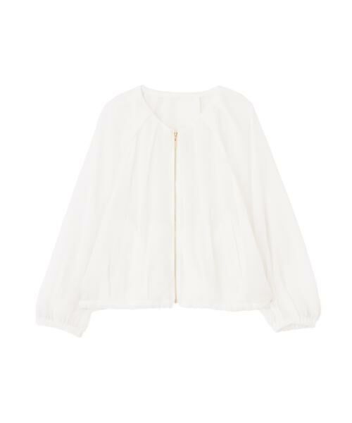 PINKY & DIANNE / ピンキーアンドダイアン ブルゾン | ◆シアータックジップブルゾン | 詳細1