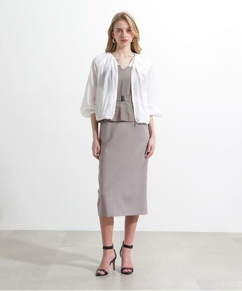 PINKY & DIANNE / ピンキーアンドダイアン ブルゾン | ◆シアータックジップブルゾン | 詳細4