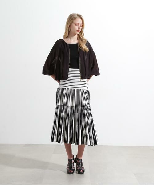 PINKY & DIANNE / ピンキーアンドダイアン ブルゾン | ◆シアータックジップブルゾン | 詳細10