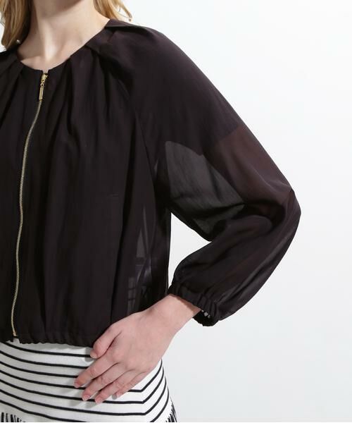 PINKY & DIANNE / ピンキーアンドダイアン ブルゾン | ◆シアータックジップブルゾン | 詳細15