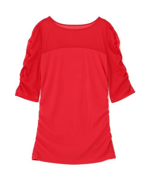 PINKY & DIANNE / ピンキーアンドダイアン カットソー | ◆シアードッキングシャーリングカットソー | 詳細1