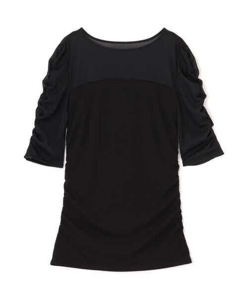 PINKY & DIANNE / ピンキーアンドダイアン カットソー | ◆シアードッキングシャーリングカットソー | 詳細6