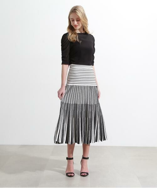 PINKY & DIANNE / ピンキーアンドダイアン カットソー | ◆シアードッキングシャーリングカットソー | 詳細12