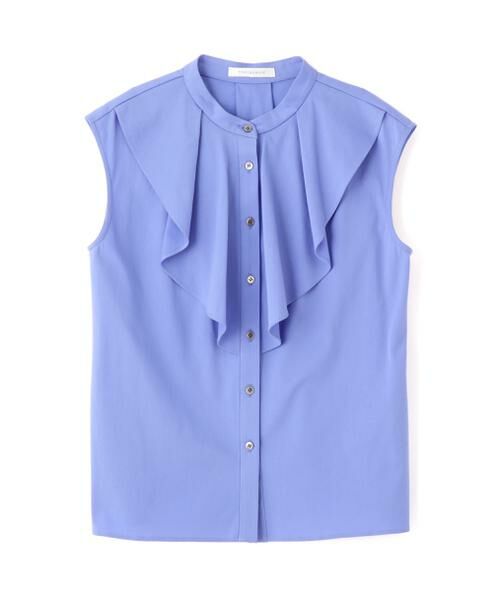 PINKY & DIANNE / ピンキーアンドダイアン カットソー | ◆トリコットラッフルカットソー | 詳細1