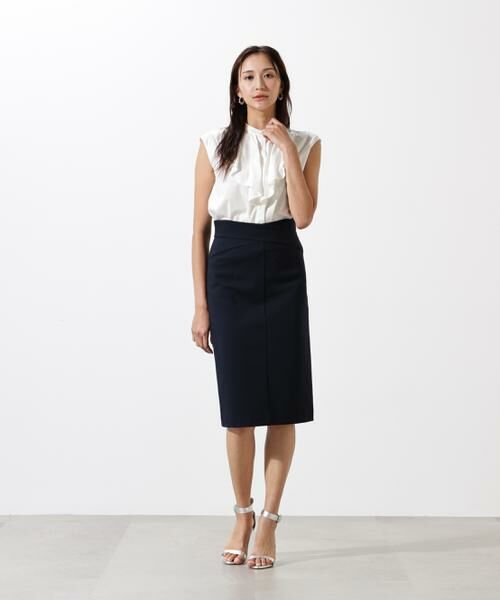 PINKY & DIANNE / ピンキーアンドダイアン カットソー | ◆トリコットラッフルカットソー | 詳細16