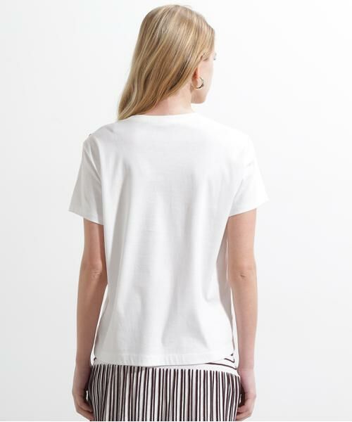 PINKY & DIANNE / ピンキーアンドダイアン カットソー | ◆"ＴＯ　ＴＲＡＶＥＬ"　ロゴＴシャツ | 詳細15