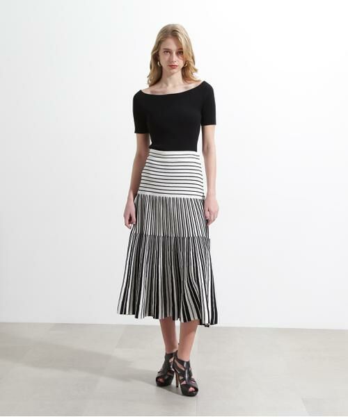 PINKY & DIANNE / ピンキーアンドダイアン ニット・セーター | ◆オフショルダーリブニット | 詳細10