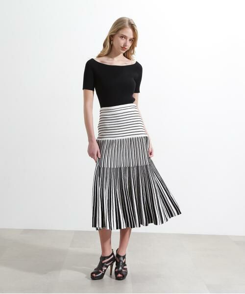 PINKY & DIANNE / ピンキーアンドダイアン ニット・セーター | ◆オフショルダーリブニット | 詳細11