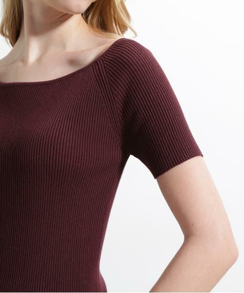 PINKY & DIANNE / ピンキーアンドダイアン ニット・セーター | ◆オフショルダーリブニット | 詳細24