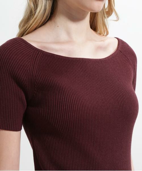 PINKY & DIANNE / ピンキーアンドダイアン ニット・セーター | ◆オフショルダーリブニット | 詳細23