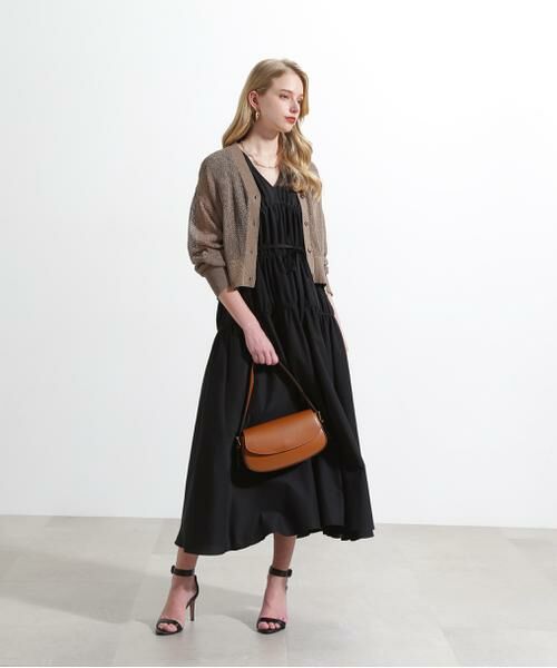 PINKY & DIANNE / ピンキーアンドダイアン カーディガン・ボレロ | ◆コットンGIMAメッシュカーディガン | 詳細15