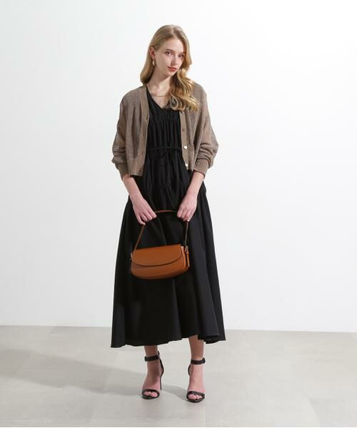 PINKY & DIANNE / ピンキーアンドダイアン カーディガン・ボレロ | ◆コットンGIMAメッシュカーディガン | 詳細16