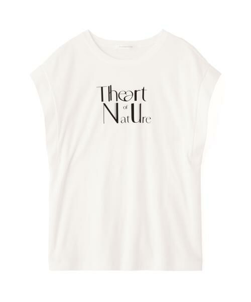 PINKY & DIANNE / ピンキーアンドダイアン カットソー | ◆"The Art of Nature" Tシャツ | 詳細1