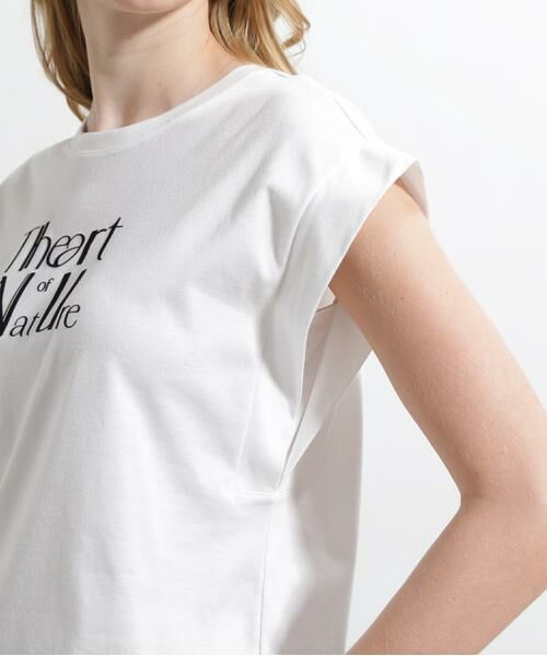 PINKY & DIANNE / ピンキーアンドダイアン カットソー | ◆"The Art of Nature" Tシャツ | 詳細11