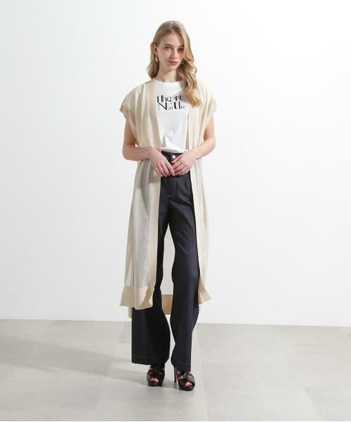 PINKY & DIANNE / ピンキーアンドダイアン カットソー | ◆"The Art of Nature" Tシャツ | 詳細4