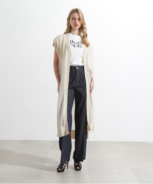 PINKY & DIANNE / ピンキーアンドダイアン カットソー | ◆"The Art of Nature" Tシャツ | 詳細5