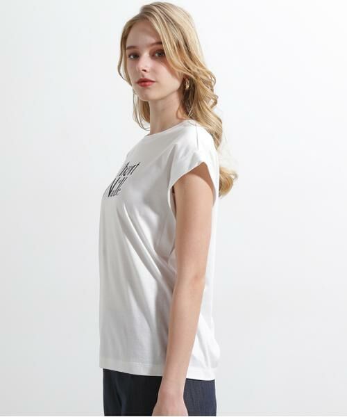 PINKY & DIANNE / ピンキーアンドダイアン カットソー | ◆"The Art of Nature" Tシャツ | 詳細8