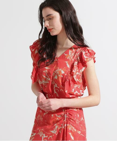 PINKY & DIANNE / ピンキーアンドダイアン シャツ・ブラウス | ◆グラデーションフラワープリントブラウス | 詳細2