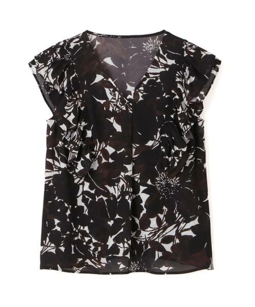 PINKY & DIANNE / ピンキーアンドダイアン シャツ・ブラウス | ◆グラデーションフラワープリントブラウス | 詳細10