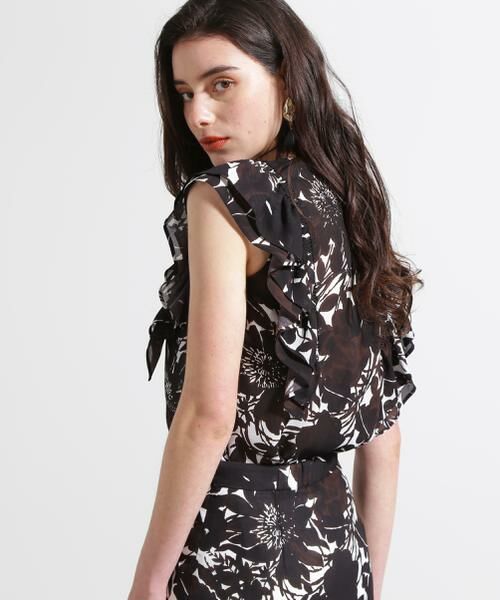 PINKY & DIANNE / ピンキーアンドダイアン シャツ・ブラウス | ◆グラデーションフラワープリントブラウス | 詳細13