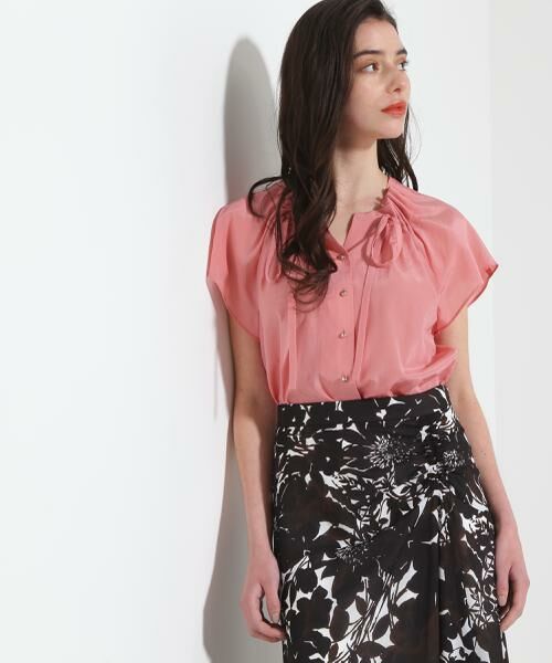 PINKY & DIANNE / ピンキーアンドダイアン シャツ・ブラウス | ◆ギャザーネックブラウス | 詳細13