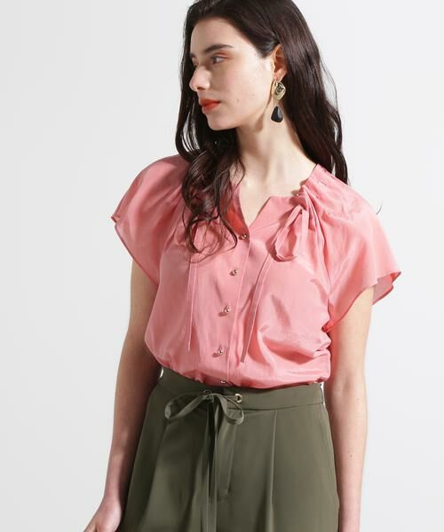 PINKY & DIANNE / ピンキーアンドダイアン シャツ・ブラウス | ◆ギャザーネックブラウス | 詳細2