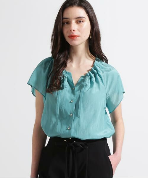 PINKY & DIANNE / ピンキーアンドダイアン シャツ・ブラウス | ◆ギャザーネックブラウス | 詳細19