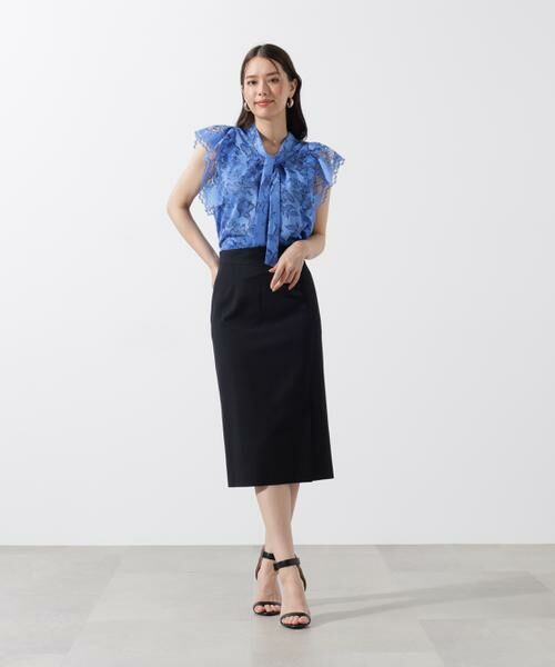 PINKY & DIANNE / ピンキーアンドダイアン シャツ・ブラウス | スカラレースボウタイブラウス | 詳細10