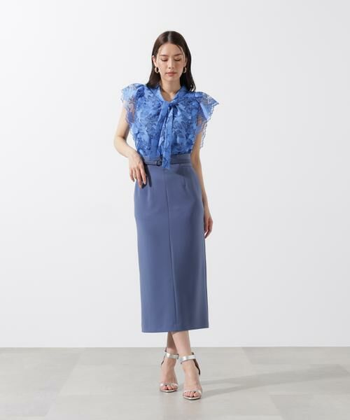 PINKY & DIANNE / ピンキーアンドダイアン シャツ・ブラウス | スカラレースボウタイブラウス | 詳細5