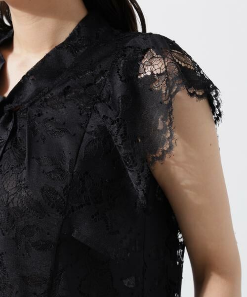 PINKY & DIANNE / ピンキーアンドダイアン シャツ・ブラウス | スカラレースボウタイブラウス | 詳細23