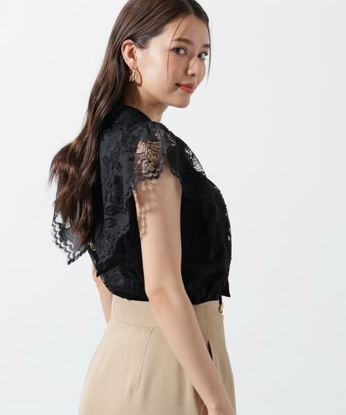 PINKY & DIANNE / ピンキーアンドダイアン シャツ・ブラウス | スカラレースボウタイブラウス | 詳細15