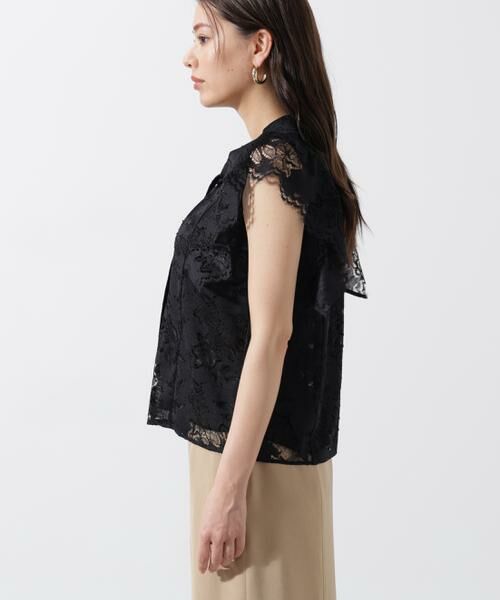 PINKY & DIANNE / ピンキーアンドダイアン シャツ・ブラウス | スカラレースボウタイブラウス | 詳細20