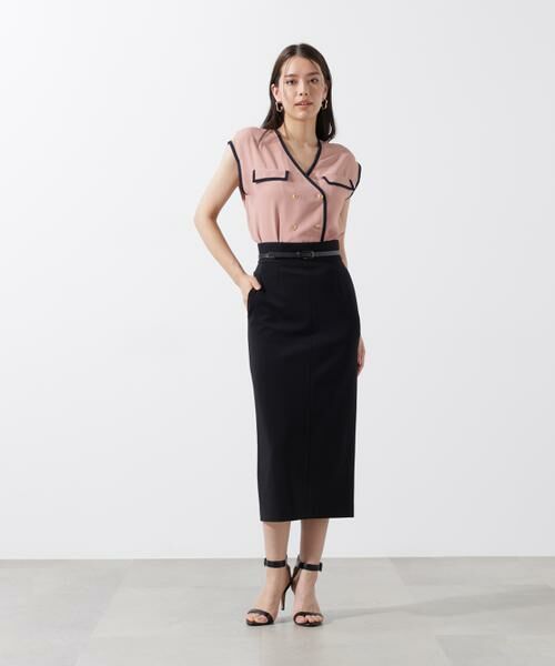 PINKY & DIANNE / ピンキーアンドダイアン シャツ・ブラウス | パイピングダブルブラウス | 詳細6