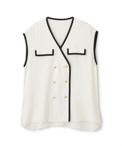 PINKY & DIANNE / ピンキーアンドダイアン シャツ・ブラウス | パイピングダブルブラウス | 詳細12