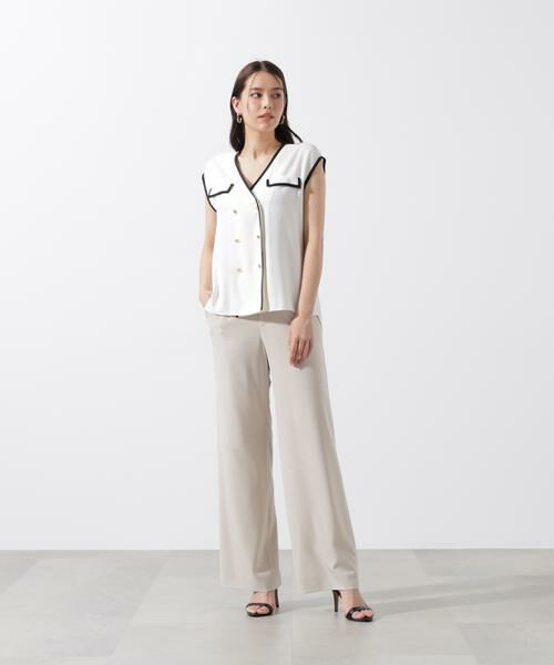 PINKY & DIANNE / ピンキーアンドダイアン シャツ・ブラウス | パイピングダブルブラウス | 詳細17